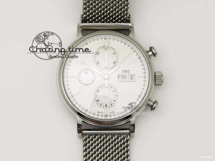 MIROTIME 0207 Timeless Big Pilot Real PR IW500901 ZF 1:1 Best Edition On Black Leather Strap A 7340